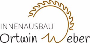 Ein Logo mit Innenausbau und Namen