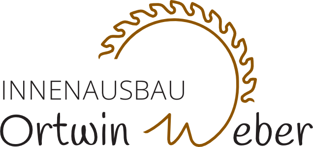 Ein Logo mit Innenausbau und Namen